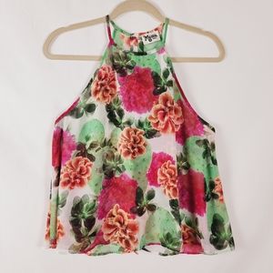 Show Me Your Mumu Open Back Floral SELENA Sleeveless Top-S